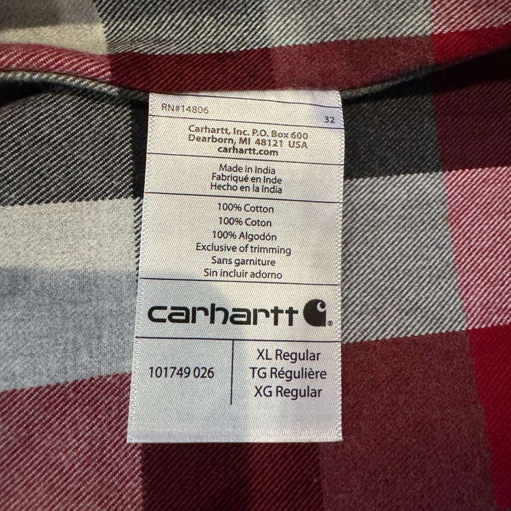 Carhartt Flannel - Picture 6 of 7